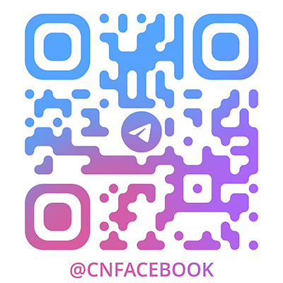 Telegram @CNFACEBOOK 二维码